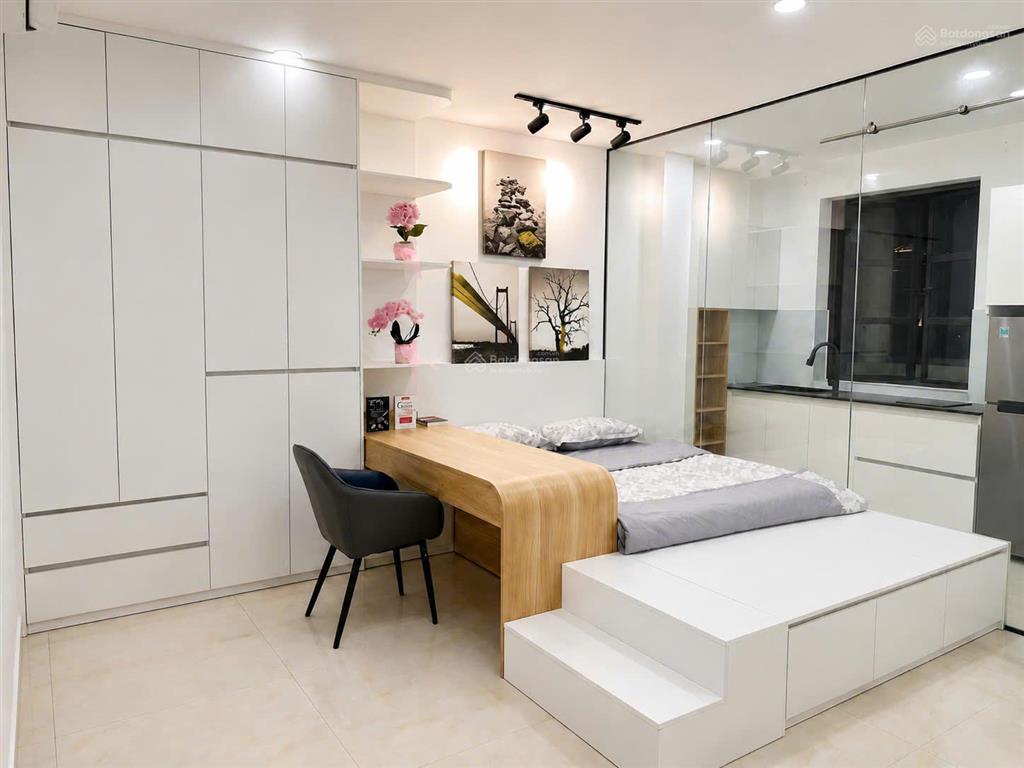 Cho thuê căn hộ full nội thất 10tr5/th, tách bếp, có thang máy khu cityland phường 10, gò vấp