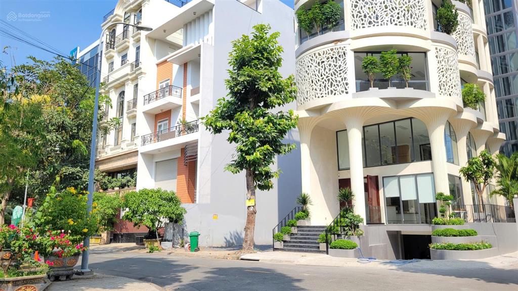 Góc 2 mặt tiền khu huy hoàng, 8x20m, hầm 7 tầng, rẻ nhất thạnh mỹ lợi q2 (tthc thủ thiêm), 37 tỷ tl