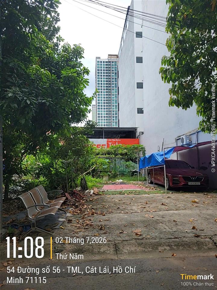"32 tỷ" duy nhất thạnh mỹ lợi! khuôn đất xây văn phòng hầm 7 tầng 8x20m, ngay trương văn bang