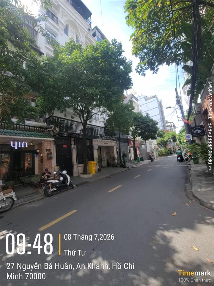Chỉ 24 tỷ! sở hữu nhà mặt tiền nguyễn bá huân, thảo điền, q.2, coffee thuê 80 tr/th, full thổ 4x17m