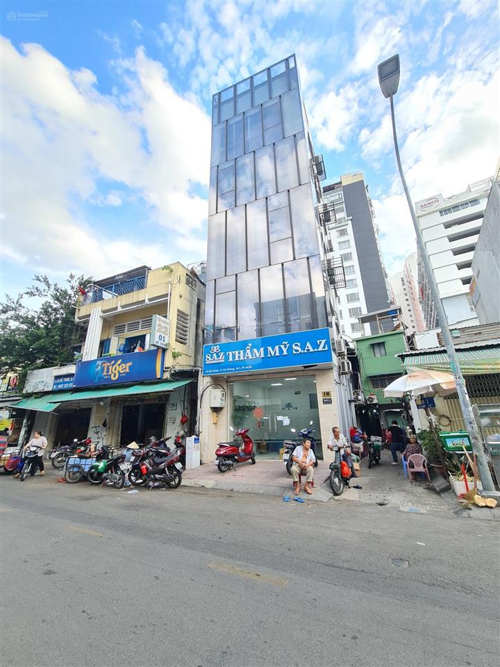 Tòa nhà 5 tầng  góc 2 mặt tiền đề thám, quận 1  giảm mạnh còn 29 tỷ  hđt 100 triệu/tháng