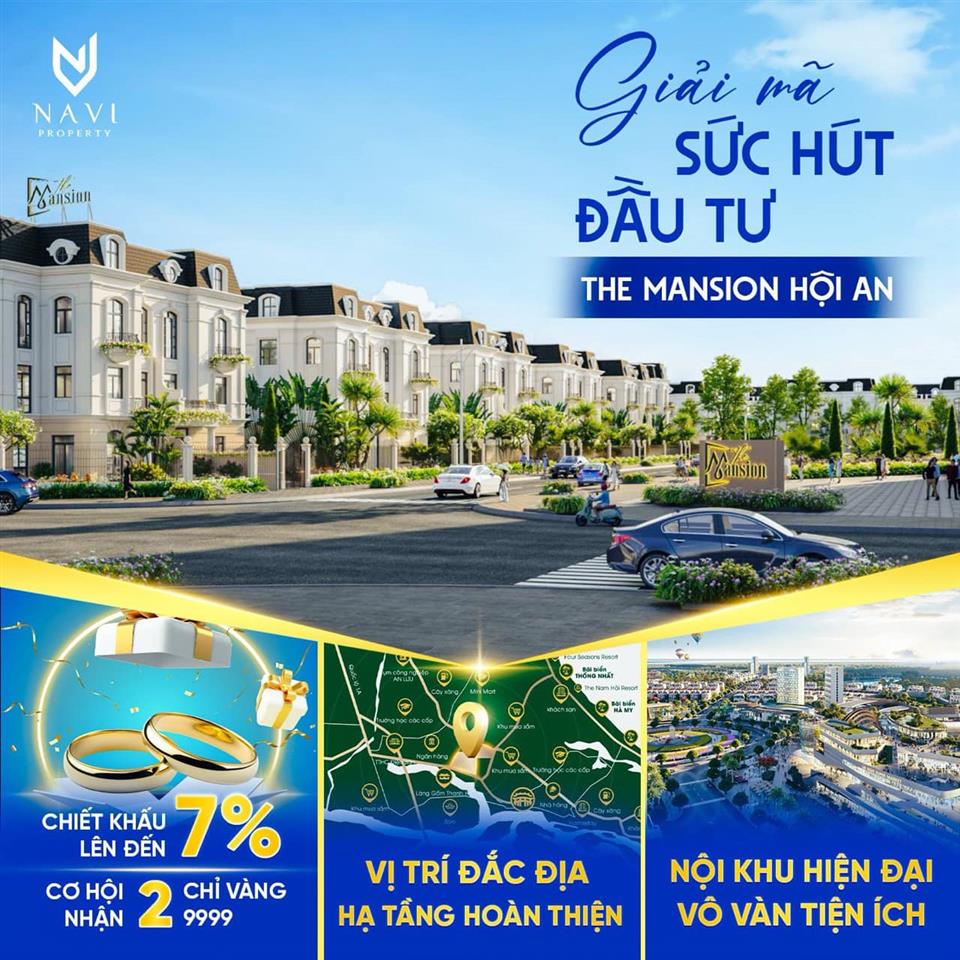 Mở bán chính thức dự án đất nền ven phố cổ hội an giá chỉ 1,45 tỷ/lô diện tích 126m²