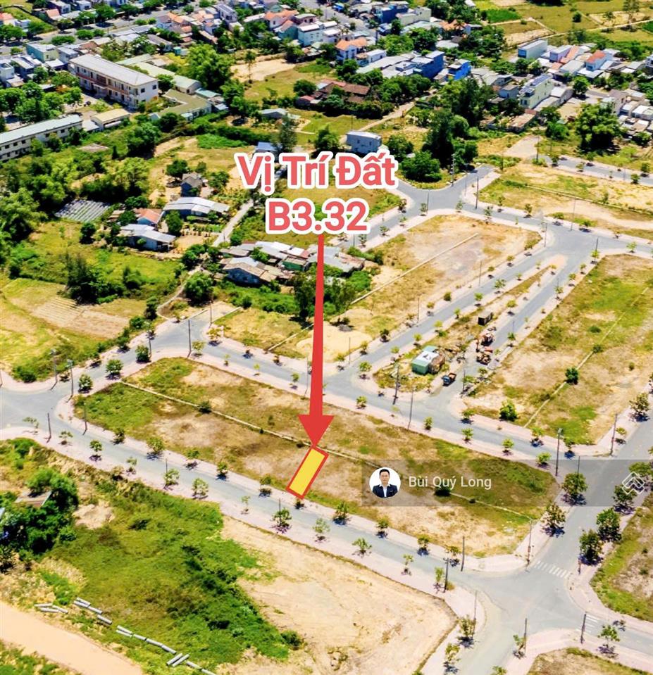 Chính chủ bán đất nền 132m2 ngang 6m đường 7m5 dự án new green village hội an giá 1.65 tỷ