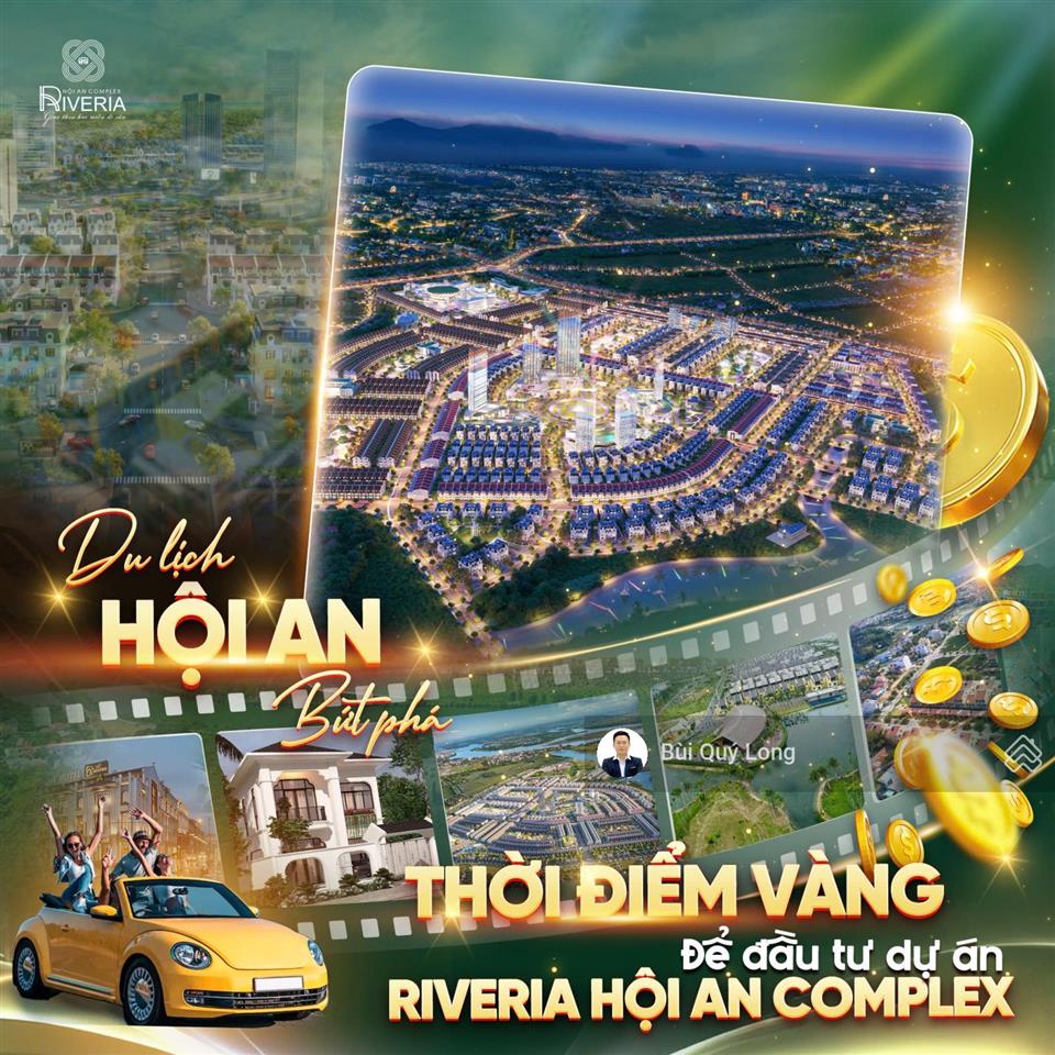 Chính thức nhận đặt chỗ mở bán dự án royal new hội an city dt 126m2 giá 1.5tỷ/lô