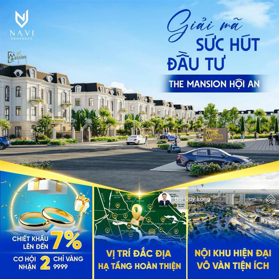 Chính thức nhận đặt chỗ mở bán dự án royal new hội an city dt 126m2 giá 1.5tỷ/lô