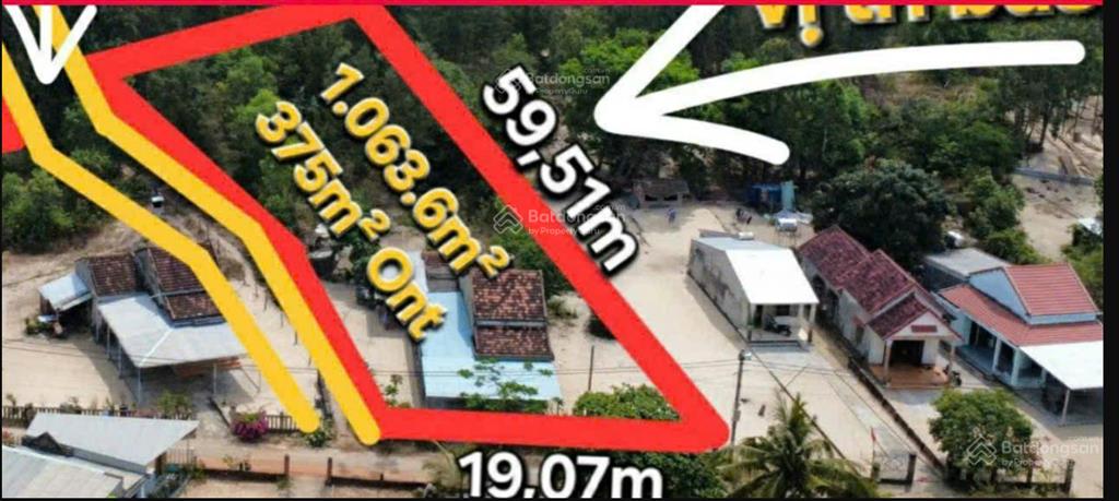 Cần bán siêu phẩm thổ cư mặt biển 1063m2 thăng trường  đà nẵng
