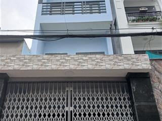 Hẻm như mặt tiền 4 tầng 4pn dt 60m2 1/ thông trường chinh đông hưng thuận q12. chỉ 6.x tỷ.