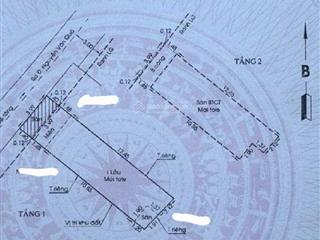 Bán nhà 2 tầng chợ cầu nguyễn văn quá p. đông hưng thuận q12. hxh 60m2 3 pn gần quang trung.