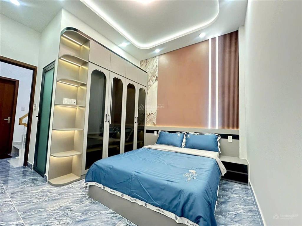 Bán nhà đường nguyễn duy cung, gò vấp, hẻm xe hơi thông, nhà mới ở ngay.