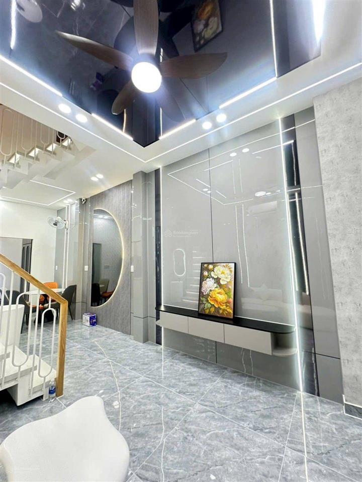 Bán nhà đường nguyễn duy cung, gò vấp, hẻm xe hơi thông, nhà mới ở ngay.