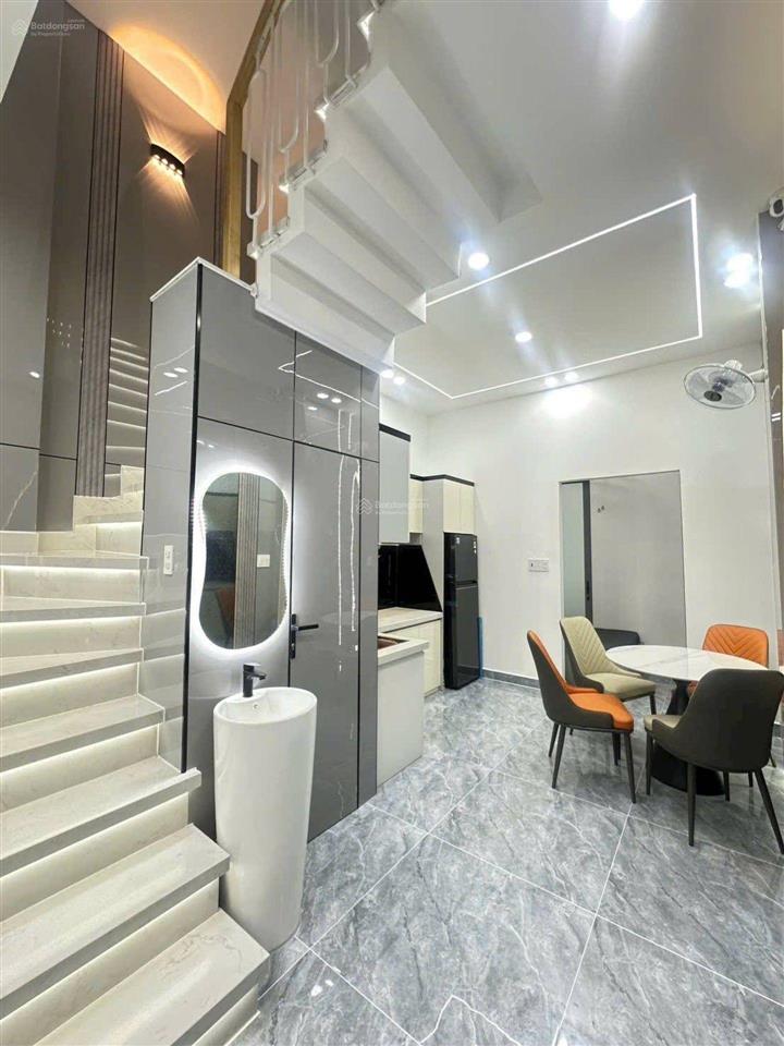 Bán nhà đường nguyễn duy cung, gò vấp, hẻm xe hơi thông, nhà mới ở ngay.