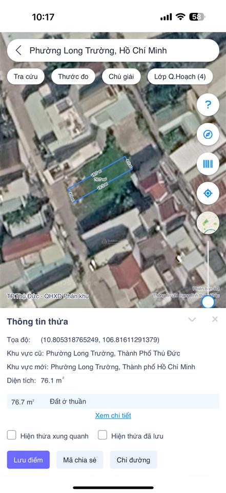 Chủ gửi đất 1 sẹc mt nguyễn duy trinh vào 30m. sát ubnd phường long trường, trạm y tế, chợ