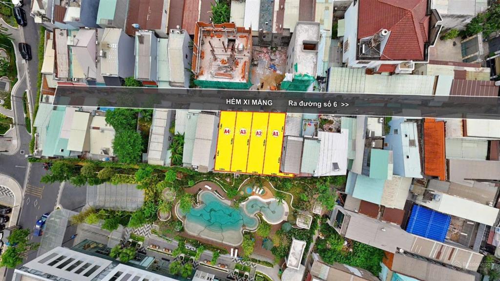 Bán đất khu chung cư urban green 75m² giá 5,3 tỷ hxh ngang 4m5 đối diện khu vạn phúc city