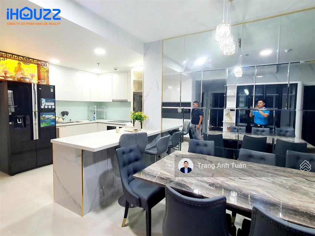 Siêu rộng 3pn 110m2  giá rẻ 23 triệu/tháng  full nội thất  view vạn phúc + sông sài gòn