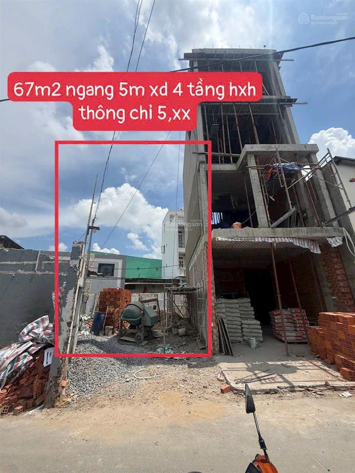 Hàng hiếm  ngang 5m lô đất gần đại học ngân hàng  hẻm ô tô thông  giá 5.8 tỷ