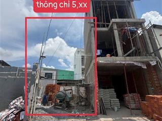 Hàng hiếm  ngang 5m lô đất gần đại học ngân hàng  hẻm ô tô thông  giá 5.8 tỷ