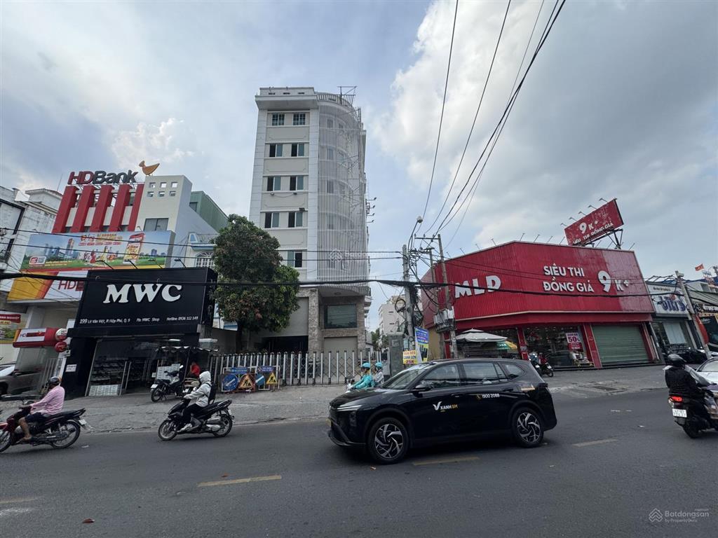 Bán nhà thủ đức  toà nhà văn phòng đường lê văn việt 11x35m hầm 6 tầng  hdt 200tr/tháng  54 tỷ