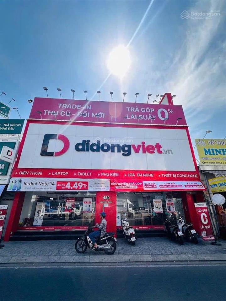 Bán nhà mặt tiền đường nguyễn oanh, gò vấp, 11x22m2 cn 230m2 thổ  hđt 100tr/m2  giá 29 tỷ tl