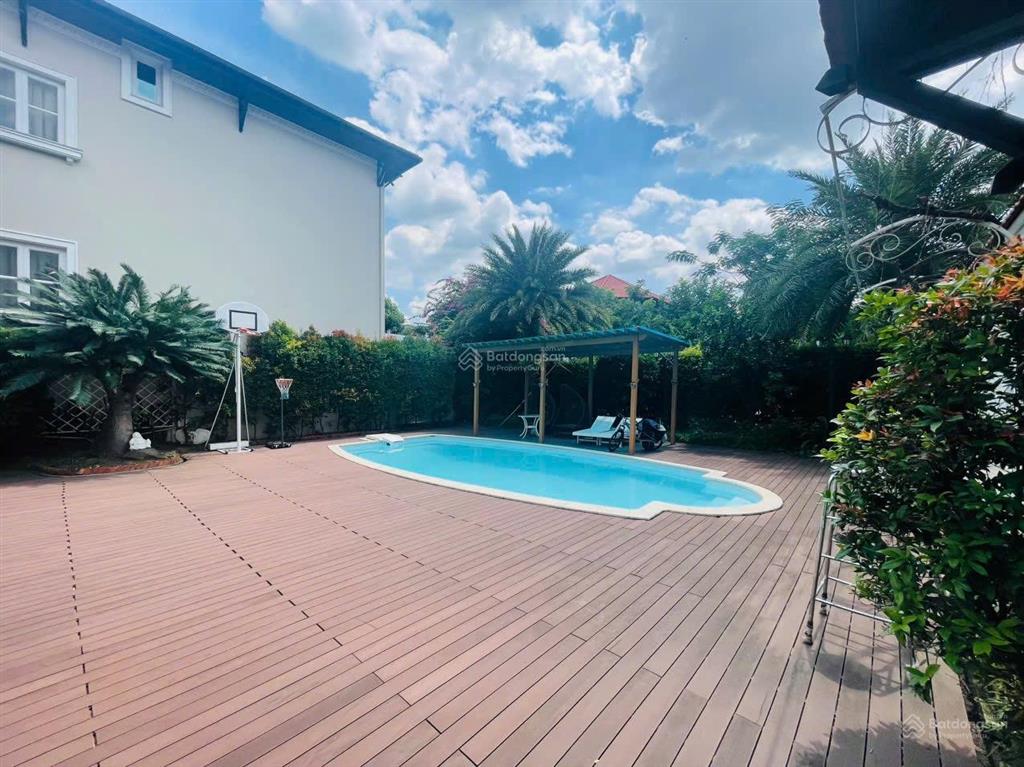 Bán nhà biệt thự thảo điền, đường nguyễn duy hiệu 13 x 30m cn 380m2 thổ cư hồ bơi 3 tầng 75 tỷ