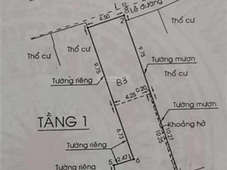 Bán nhà riêng chính chủ, đầu phan văn trị 97m2, sổ hồng