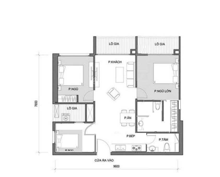 Không chào ảo căn 3 phòng ngủ 80m2 chỉ 7,6 tỷ, bao phí sang tên, sổ đỏ sẵn