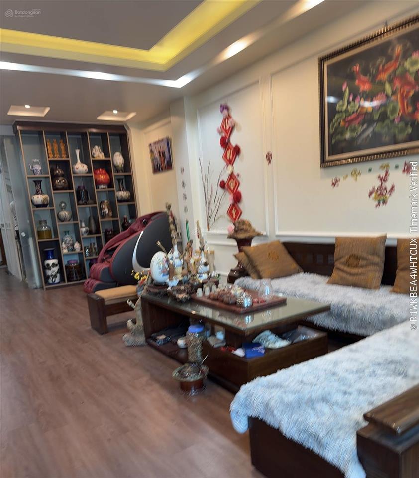Ô tô đỗ cổng phố minh khai 50m2 x6t thang máy full nội thất lô góc 2 thoáng kd sổ đỏ cc