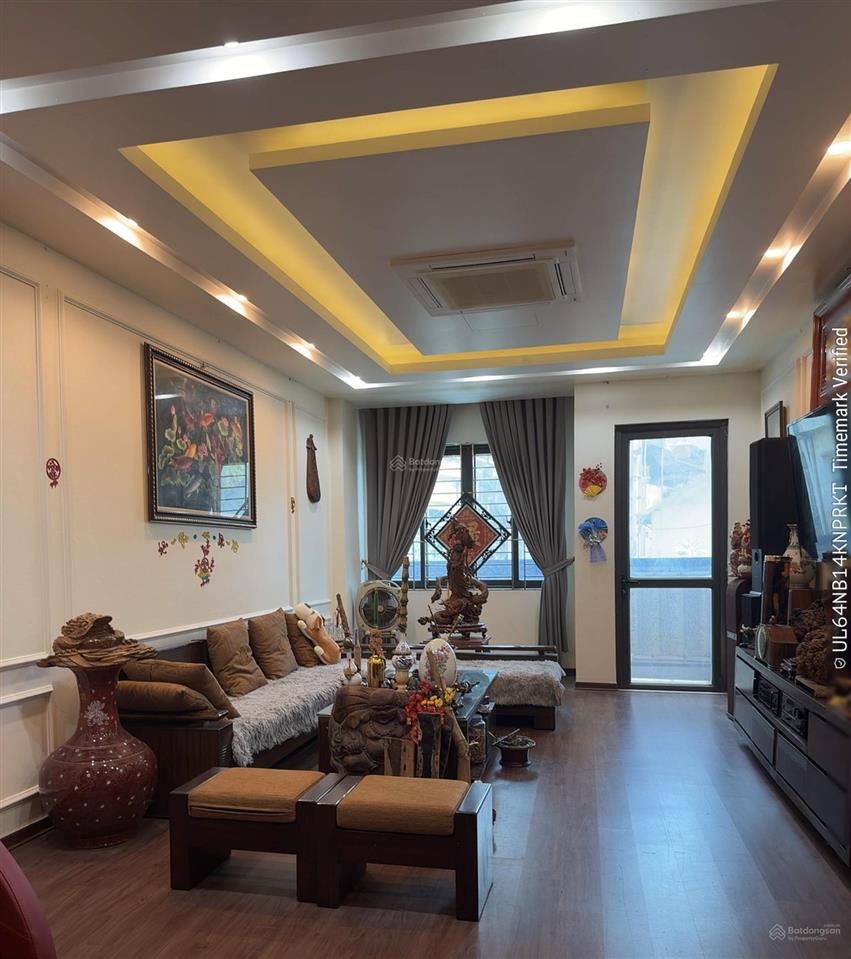 Ô tô đỗ cổng phố minh khai 50m2 x6t thang máy full nội thất lô góc 2 thoáng kd sổ đỏ cc