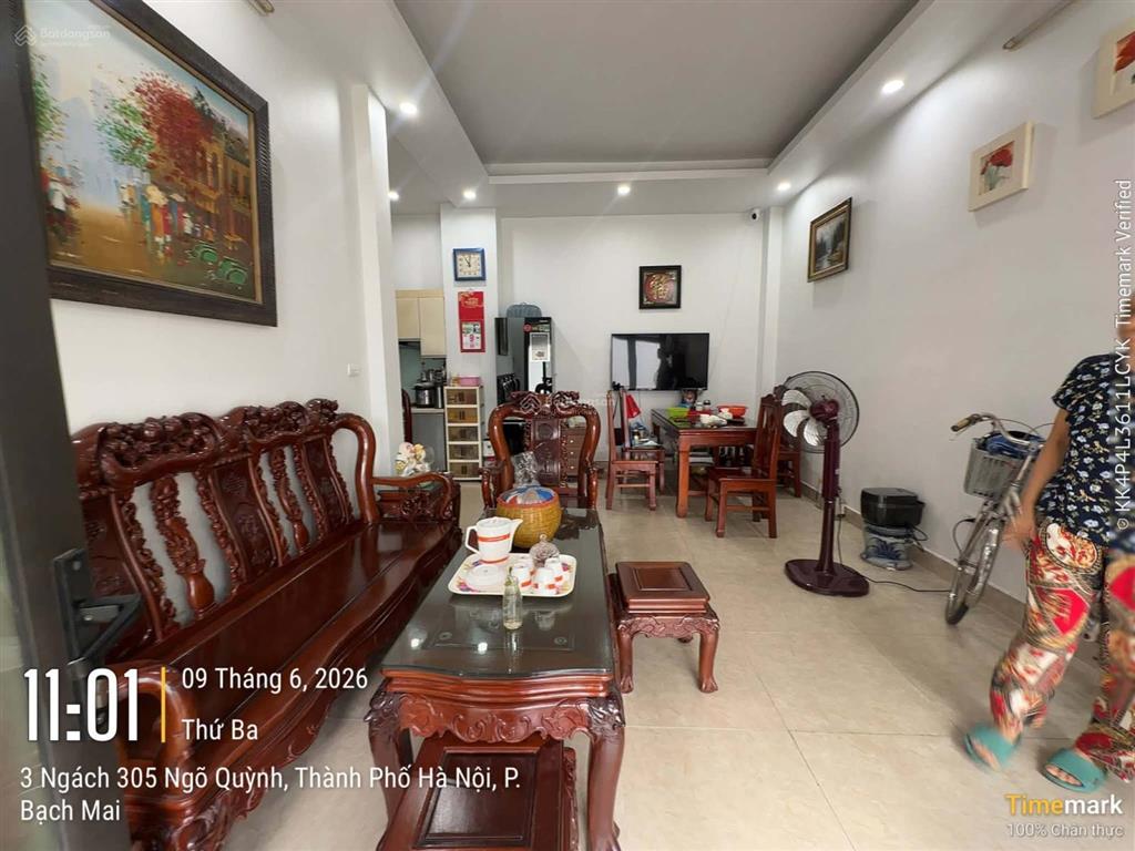 Ngõ quỳnh  minh khai, ô tô tránh kd, thang máy, 2 thoáng vĩnh viễn, dân xây sđcc, mặt tiền đẹp