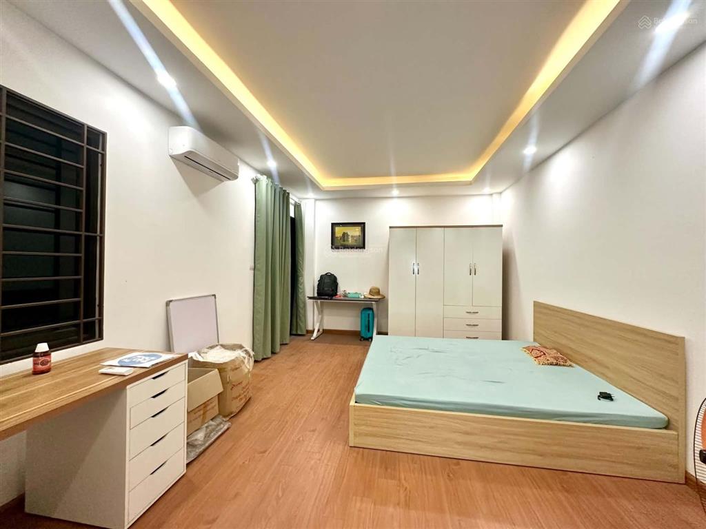 189tr/m2! hoàng mai ngõ 3 gác tránh, 2 thoáng dân xây, sổ đỏ 45m2 x 5t, sân riêng, qh ổn định