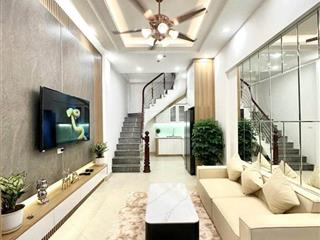 Nhà trương định, 2 mặt ngõ, ngõ thông, 30m ra ô tô, 2 thoáng, mới đẹp, tặng full nt, sổ cc, 38m2