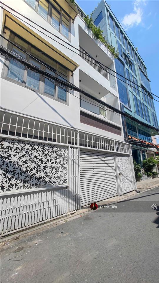 Mua đất tặng nhà 4 tầng. khuôn đất siêu hiếm 8x18m. hẻm nhựa 8m sát mặt tiền trương công định