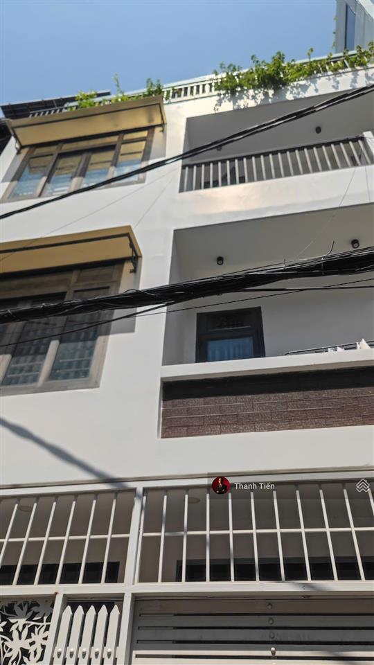 Mua đất tặng nhà 4 tầng. khuôn đất siêu hiếm 8x18m. hẻm nhựa 8m sát mặt tiền trương công định