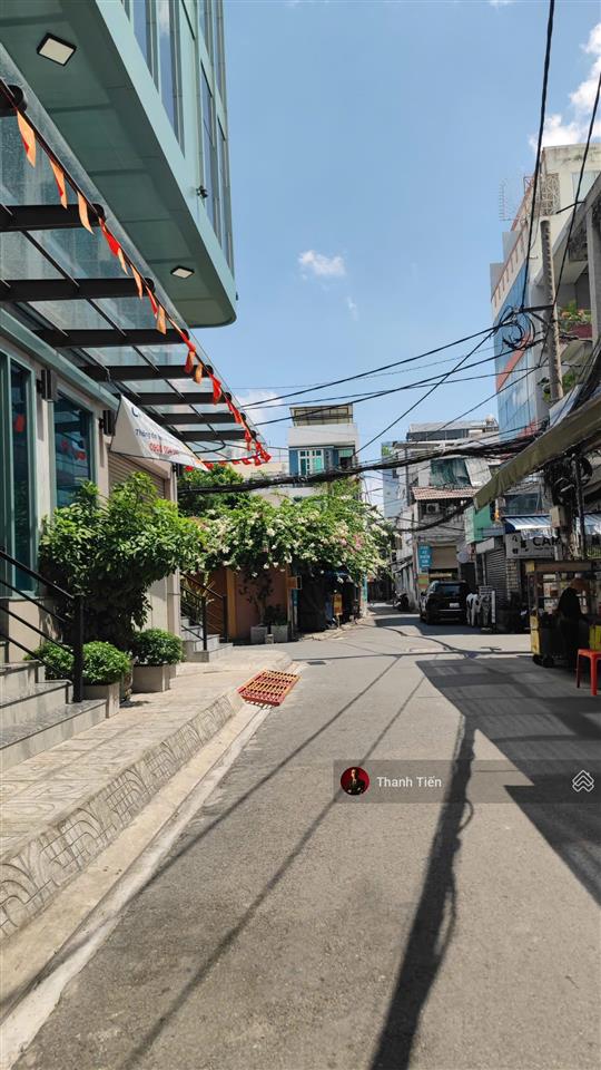 Khuôn đất siêu hiếm 8x18m, sẵn nhà 4 tầng. hđt 70tr/th. hẻm nhựa 8m sát mặt tiền trương công định