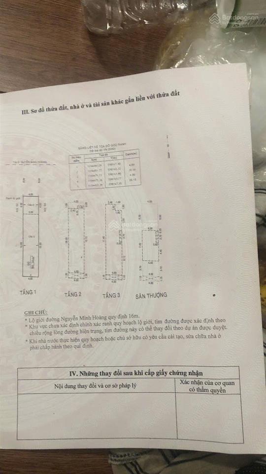 Bán nhà mặt tiền nguyễn minh hoàng  k300  4x20m. 4 tầng  giá rẻ như hẻm  chỉ 14 tỷ