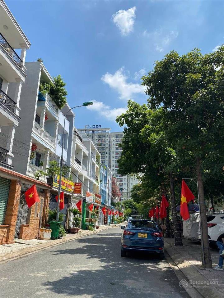 Nhà 4 tầng mặt tiền đường hoa mai (khu dc hiệp thành city), phường ht q12, dt 90m2 (5x18) đường 10m