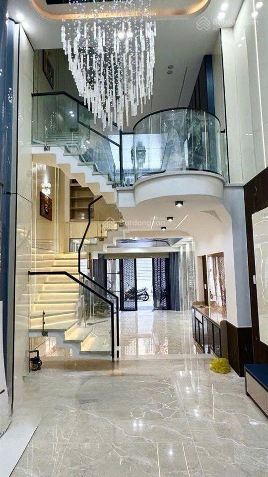 Nhà 5 tầng full nội thất đường thạnh lộc 16, phường thạnh lộc, q12, dt 56,6m2, hẻm ôtô giá 7,5tỷ