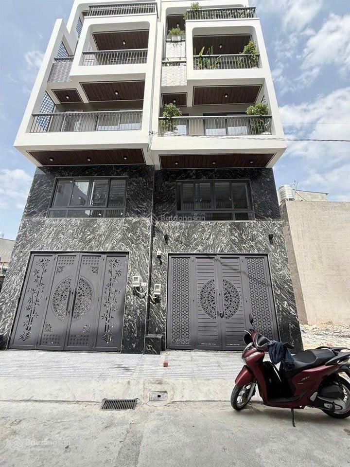 Nhà 5 tầng full nội thất đường thạnh lộc 03, phường thạnh lộc, q12, dt 69m2 (4,2mx17m)hẻm ôtô