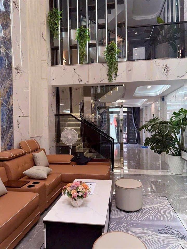 Nhà 4 tầng full nội thất đường võ thị liễu , phường an phú đông q12 dt 52,3m2 (4,1mx13m)giá 6,5 tỷ