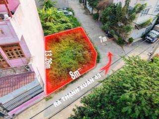 Đất thổ cư đường thạnh xuân 43 phường thạnh xuân q12, dt 93m (8mx13m) hẻm 5m giá 5tỷ