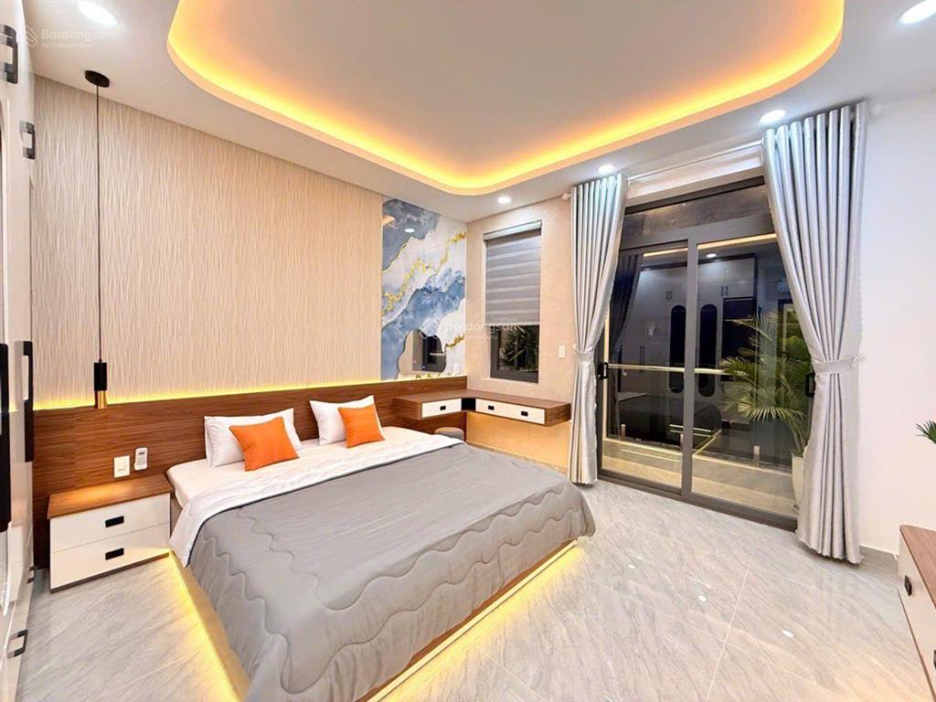 Nhà 5 tầng full nội thất đường thạnh xuân 25 phường thạnh xuân q12, 58m hẻm 8m giá 6,7tỷ