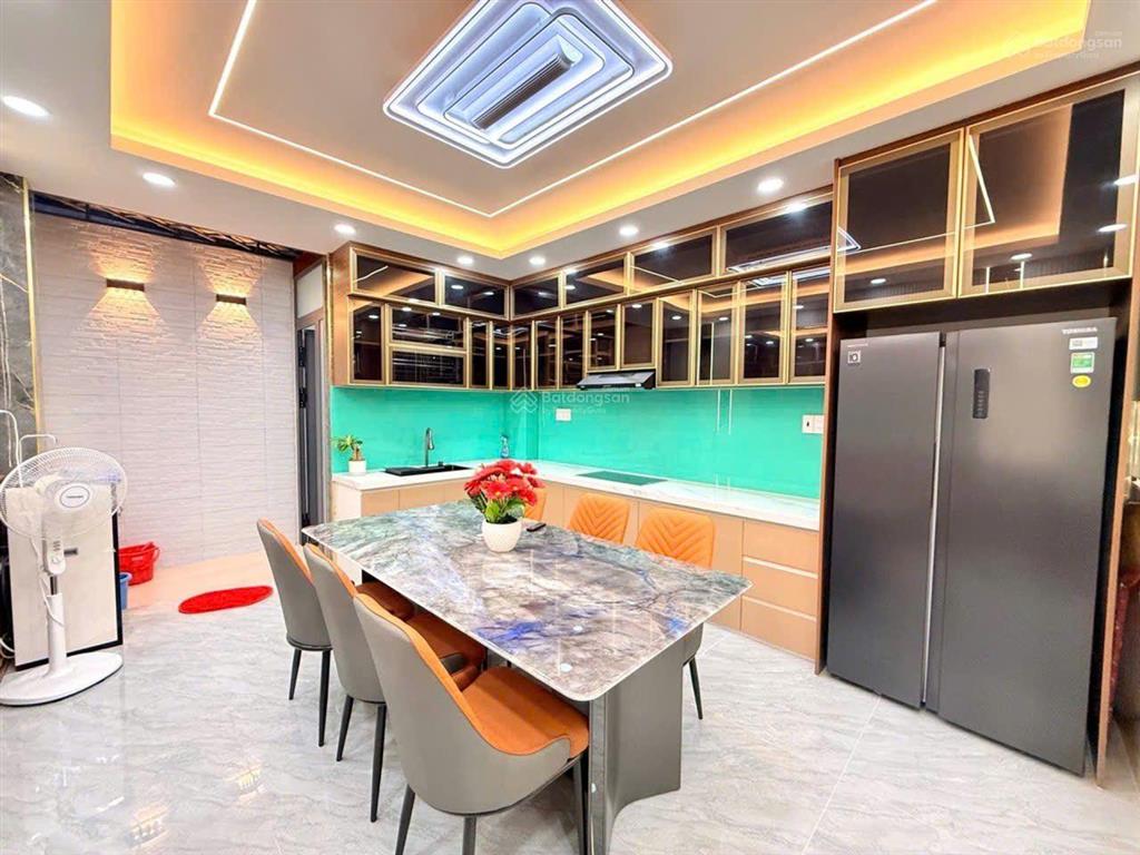 Nhà 5 tầng full nội thất đường thạnh xuân 25 phường thạnh xuân q12, 58m hẻm 8m giá 6,7tỷ