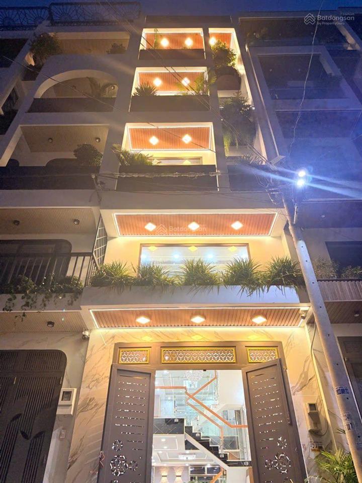 Nhà 5 tầng full nội thất đường thạnh xuân 25 phường thạnh xuân q12, 58m hẻm 8m giá 6,7tỷ
