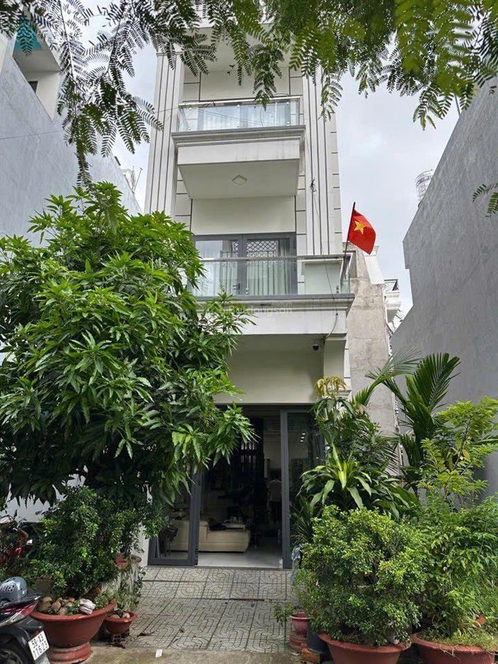 Nhà 4 tầng có thang máy đường võ thị liễu (kdc điền thuận), phường an phú đông, q12, dt 56m2
