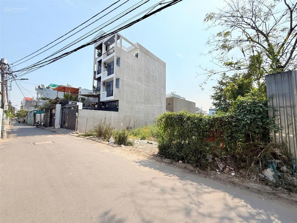 Đất thổ cư mặt tiền hẻm đường thạnh xuân 22 phường thạnh xuân q12, 272m (8/15mx23m) hẻm 6m