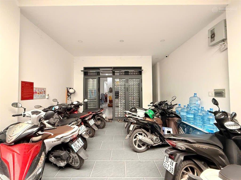 Nhà 4 tầng đường f2, kdc tân tiến, phường tân thới hiệp, q12, dt 100m2 (5mx20m). dòng tiền 25tr/th