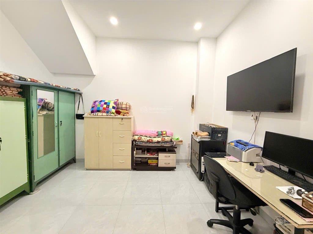 Nhà 4 tầng đường f2, kdc tân tiến, phường tân thới hiệp, q12, dt 100m2 (5mx20m). dòng tiền 25tr/th