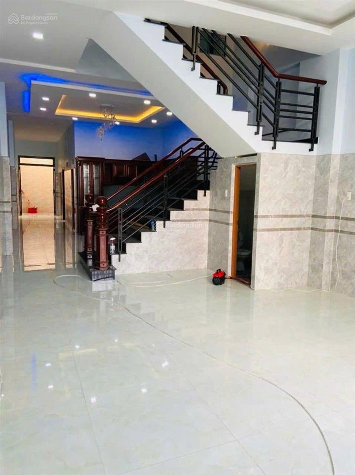 Nhà 4 tầng mặt tiền đường nguyễn thị nhuần phường an phú đông q12, dt 125m (5x25) đường 10m