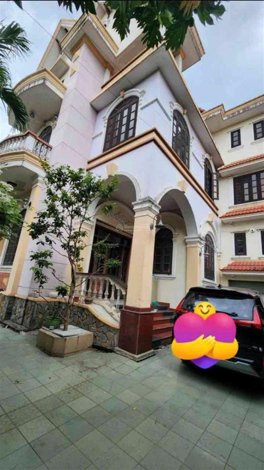 Biệt thự 3 tầng khu biệt thự nam long đường hà huy giáp phường thạnh lộc q12, dt 300m2 (15mx20m)