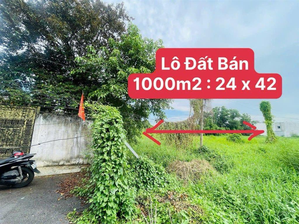 Đất nông nghiệp đường thạnh xuân 52 phường thạnh xuân q12, dt 1000m2 (24*42) hẻm 6m giá 13,5tỷ