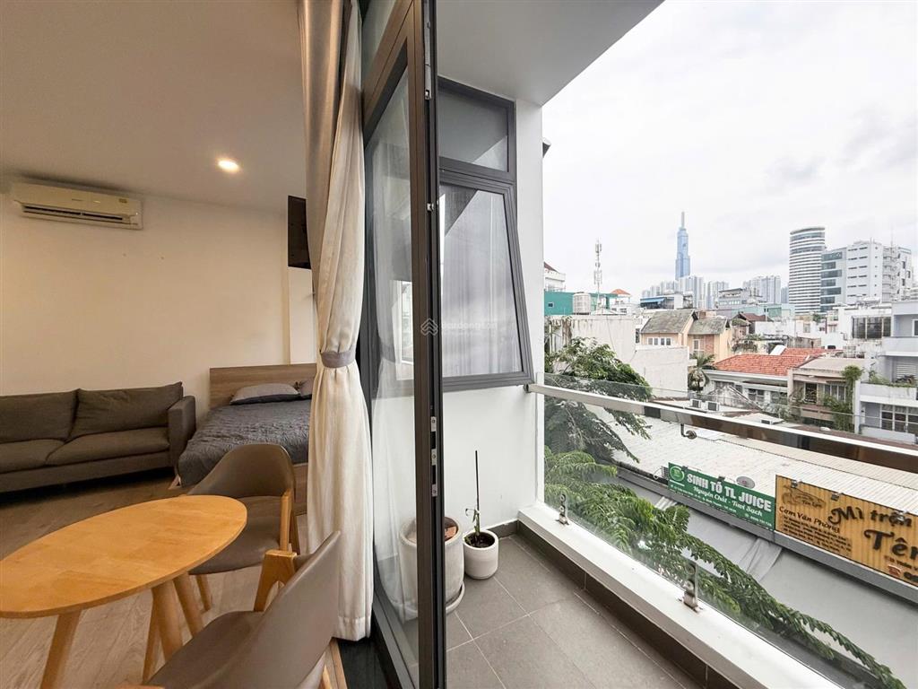 Studio ban công siêu thoáng đẹp, giá rẻ giáp quận 1, đi bộ ra cầu thị nghè. tiện đi quận 2, metro.